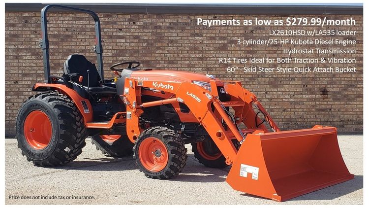 LX2610HSD – $279/month
